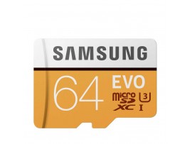 Samsung Micro SDHC UHS1 Class-10 EVO 100MB/s 64GB  Samsung Micro SDHC UHS1 Class-10 EVO 100MB/s 64GB